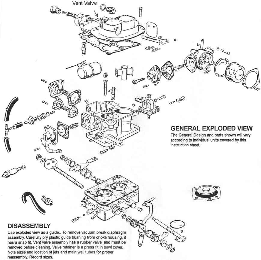 Weber 34 Adm Carb Illustrated